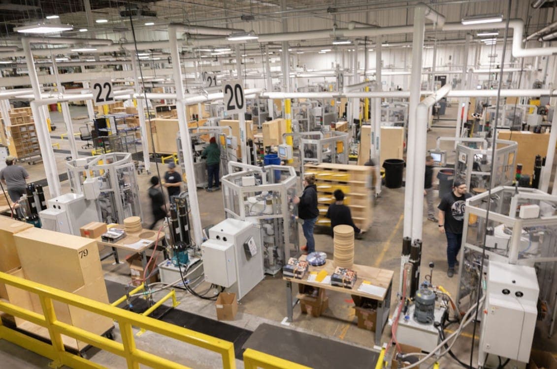 Interior view of United Record Pressing